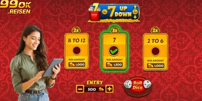 7 up 7 down game giải trí cực vui